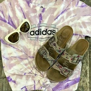 Mad Love Custom Splatter Sandals